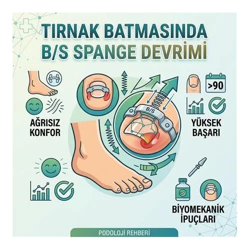 B/S Spange Nasıl Uygulanır? Podologlar İçin Teknikler