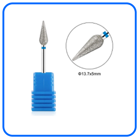 BE-WARE KONİK FREZE UÇ MAVİ ŞERİT