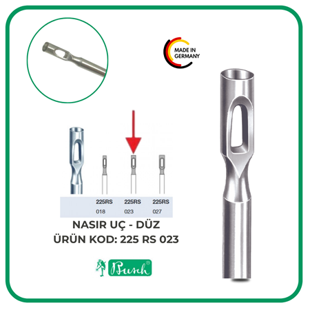 BUSCH NASIR FREZE UÇ - DÜZ - 225RS 023