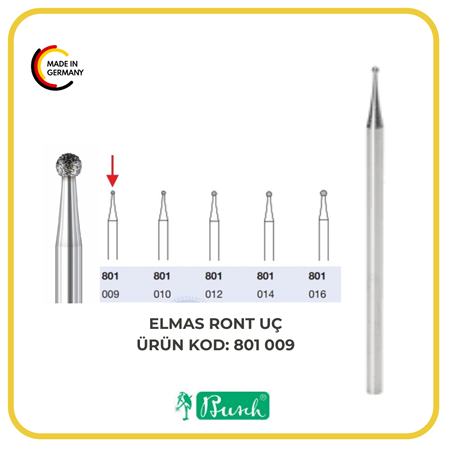 BUSCH ELMAS RONT FREZE UÇ - 801 009