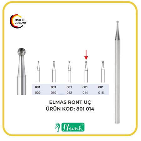 BUSCH ELMAS RONT FREZE UÇ - 801 014