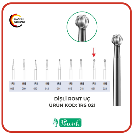 BUSCH DİŞLİ RONT FREZE UÇ - 1RS 021