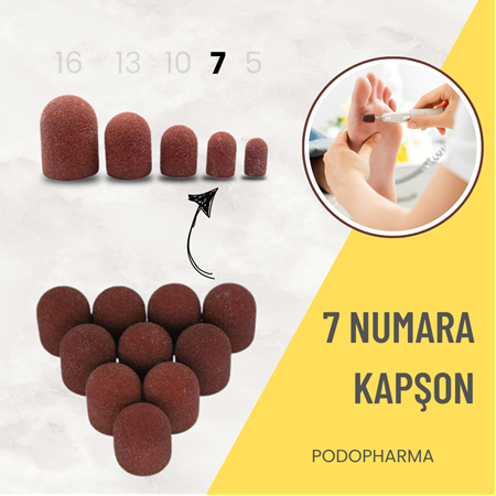 ZIMPARA KAPŞON 7 NM - 7 MM (10 LU PAKET)