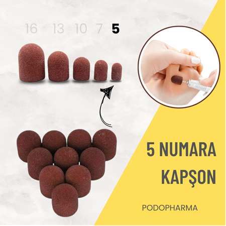 ZIMPARA KAPŞON 5 NM - 5 MM (10 LU PAKET)