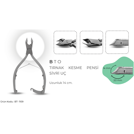 BTO TIRNAK KESME PENSİ - BT 1109