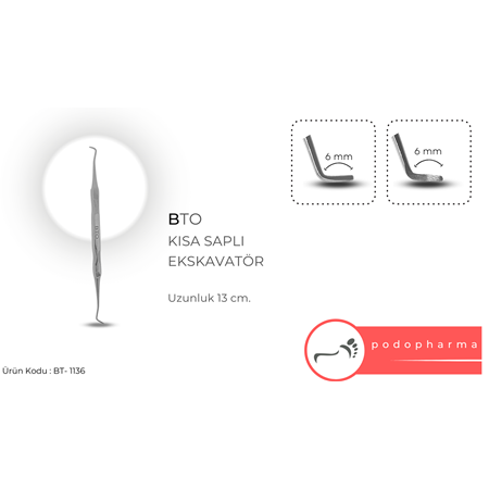 BTO PODOLOJİ EKSKAVATÖR - BT 1136