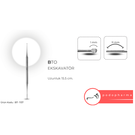 BTO PODOLOJİ EKSKAVATÖR - BT 1137