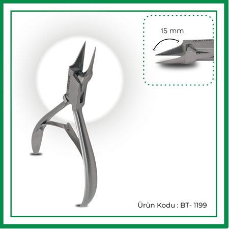 BTO PODOLOJİ BATIK ÇIKARMA PENSİ - BT 1199